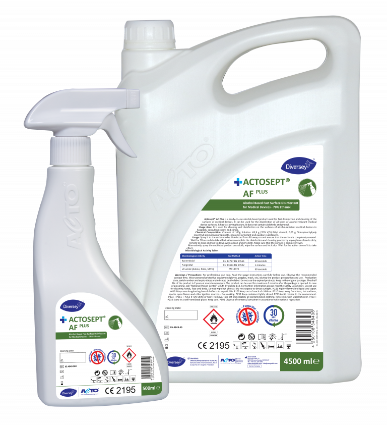Actosept AF Plus 4500 500ml EN Diversey
