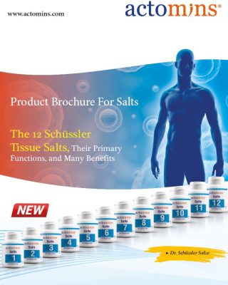 actomins salts Schussler salts borshure